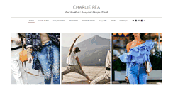Desktop Screenshot of charliepea.com